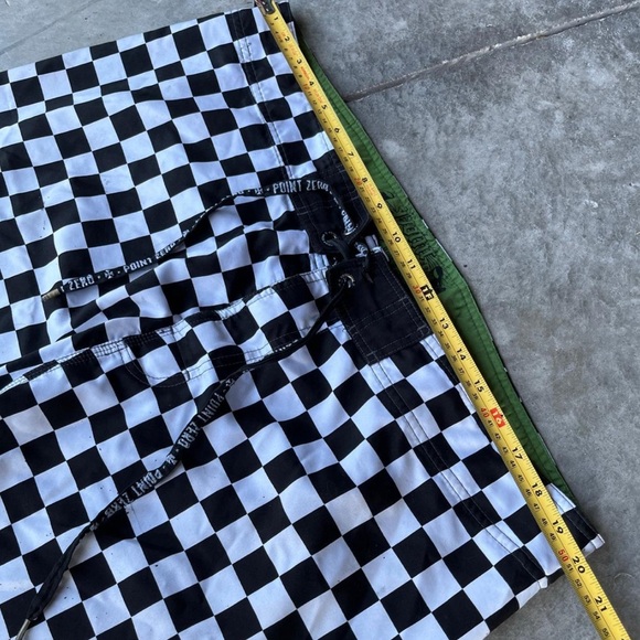 Point Zero Y2K Vintage Graphic Cargo Board Shorts Baggy Fit Men’s XXL 11’ - Picture 5 of 8